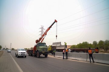 بیش از ۵۲۵ میلیارد ریال صرف ارتقای ایمنی جاده‌های آبادان شد