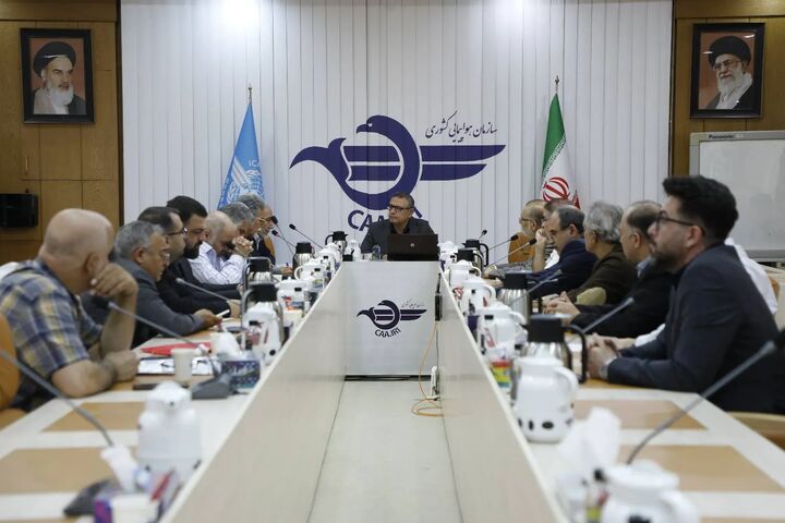 دیدار شورای هماهنگی انجمنهای صنفی و حرفهای دفاتر خدمات مسافرت هوایی استانها با رئیس سازمان هواپیمایی کشوری دیدار شورای هماهنگی انجمنهای صنفی و حرفهای دفاتر خدمات مسافرت هوایی استانها با رئیس سازمان هواپیمایی کشوری