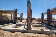 ببینید | پیشرفت فیزیکی ساخت خانه های یک طبقه در سایت 48 هکتاری دامغان