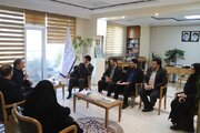 بازدید مدیرکل دفتر بازرسی، مدیریت عملکرد و حقوق شهروندی وزارت راه و شهرسازی از اداره کل راه و شهرسازی استان البرز