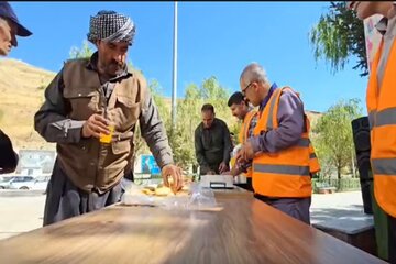 ببینید/برگزاری مراسم گرامیداشت هفته وحدت و ولادت حضرت محمد (ص) در پایانه مرزی تمرچین