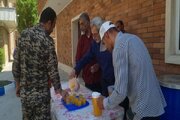 ببینید| برپایی موکب در اداره کل راه و شهرسازی خوزستان به مناسبت هفته وحدت و ولادت پیامبر اسلام