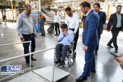 ببینید| بازدید مسئولان وزارت راه و شهرسازی، نمایندگان بهزیستی و انجمن معلولین کشور از پروژه مناسبسازی ایستگاه راه آهن تهران