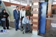 ببینید| بازدید مسئولان وزارت راه و شهرسازی، نمایندگان بهزیستی و انجمن معلولین کشور از پروژه مناسبسازی ایستگاه راه آهن تهران
