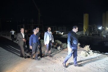 بررسی روند پیشرفت پروژه‌های راه و  شهرسازی شهرستان نطنز