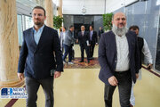ببینید| ورود《جام کمال خان》وزیر فدرال بازرگانی جمهوری اسلامی پاکستان و هیات همراه به تهران