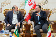 ببینید| ورود《جام کمال خان》وزیر فدرال بازرگانی جمهوری اسلامی پاکستان و هیات همراه به تهران