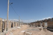 ببینید | پیشرفت فیزیکی ساخت خانه های یک طبقه جایگزین مسکن مهر ناایمن سمنان