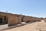 ببینید | پیشرفت فیزیکی ساخت خانه های یک طبقه جایگزین مسکن مهر ناایمن سمنان