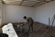 ببینید | پیشرفت فیزیکی ساخت خانه های یک طبقه جایگزین مسکن مهر ناایمن سمنان
