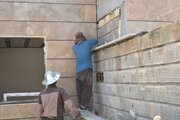 ببینید | پیشرفت فیزیکی ساخت خانه های یک طبقه جایگزین مسکن مهر ناایمن سمنان