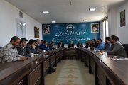 جلسه پیگیری مشکلات حوزه راه و شهرسازی شهر درجزین استان سمنان