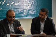 جلسه پیگیری مشکلات حوزه راه و شهرسازی شهر درجزین استان سمنان