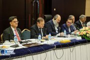 ببینید | مراسم امضای سند یادداشت تفاهم بیست و دومین کمیسیون مشترک همکاری های اقتصادی جمهوری اسلامی ایران و جمهوری اسلامی پاکستان
