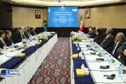 ببینید | مراسم امضای سند یادداشت تفاهم بیست و دومین کمیسیون مشترک همکاری های اقتصادی جمهوری اسلامی ایران و جمهوری اسلامی پاکستان