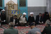 دیدار چهره به چهره در مسجد صاحب الزمان بجنورد در خراسان شمالی