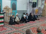 دیدار چهره به چهره در مسجد صاحب الزمان بجنورد در خراسان شمالی