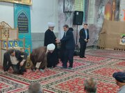 دیدار چهره به چهره در مسجد صاحب الزمان بجنورد در خراسان شمالی
