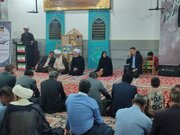 دیدار چهره به چهره در مسجد صاحب الزمان بجنورد در خراسان شمالی