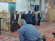 دیدار چهره به چهره در مسجد صاحب الزمان بجنورد در خراسان شمالی