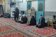 دیدار چهره به چهره در مسجد صاحب الزمان بجنورد در خراسان شمالی