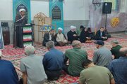 دیدار چهره به چهره در مسجد صاحب الزمان بجنورد در خراسان شمالی
