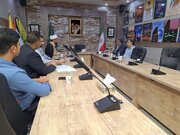 ببینید |نشست مشترک مدیرکل راه و شهرسازی خوزستان با مسئولان شبکۀ جهانی الأهواز و بررسی زمینه‌های همکاری‌ مشترک