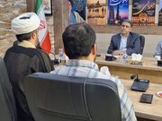 ببینید |نشست مشترک مدیرکل راه و شهرسازی خوزستان با مسئولان شبکۀ جهانی الأهواز و بررسی زمینه‌های همکاری‌ مشترک