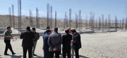 ببینید | بازدید استاندار خراسان شمالی به همراه مدیرکل راه و شهرسازی از پروژه ۱۱۶۱ واحدی نهضت ملی مسکن شیروان