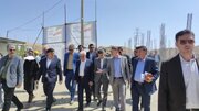 ببینید | بازدید استاندار خراسان شمالی به همراه مدیرکل راه و شهرسازی از پروژه ۱۱۶۱ واحدی نهضت ملی مسکن شیروان