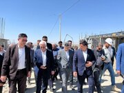 ببینید | بازدید استاندار خراسان شمالی به همراه مدیرکل راه و شهرسازی از پروژه ۱۱۶۱ واحدی نهضت ملی مسکن شیروان