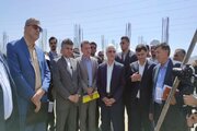 ببینید | بازدید استاندار خراسان شمالی به همراه مدیرکل راه و شهرسازی از پروژه ۱۱۶۱ واحدی نهضت ملی مسکن شیروان