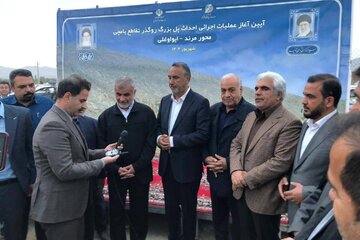 آغاز عملیات اجرایی پل روگذر یامچی در محور مرند–ایواوغلی با تأکید بر نقش توسعه‌ای پروژه