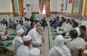 ببینید| حضور رئیس اداره راه و شهرسازی مهرستان در میز خدمت نماز جمعه محله کهن شهر