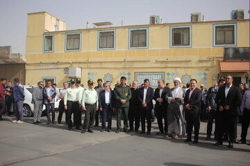 نامگذاری میدان راه‌آهن با رونمایی از لکوموتیو در راه آهن قم