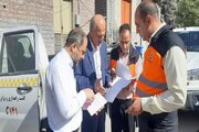 ببینید|بازدید معاون راهداری البرز از راهدارخانه‌ها و ماشین‌آلات گچسر