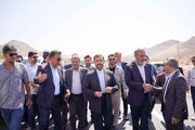 بهرهبرداری از بخشی از باند دوم محور جهرم – قیر در فارس با هدف ارتقای ایمنی و کاهش تلفات