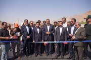 بهره‌برداری از بخشی از باند دوم محور جهرم – قیر در فارس با هدف ارتقای ایمنی و کاهش تلفات