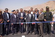 بهره‌برداری از بخشی از باند دوم محور جهرم – قیر در فارس با هدف ارتقای ایمنی و کاهش تلفات