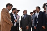 بازدید مدیرعامل بانک مسکن کشور از پروژه های نهضت ملی مسکن سمنان