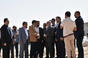 بازدید مدیرعامل بانک مسکن کشور از پروژه های نهضت ملی مسکن سمنان