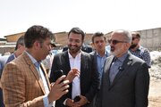 بازدید مدیرعامل بانک مسکن کشور از پروژه های نهضت ملی مسکن سمنان