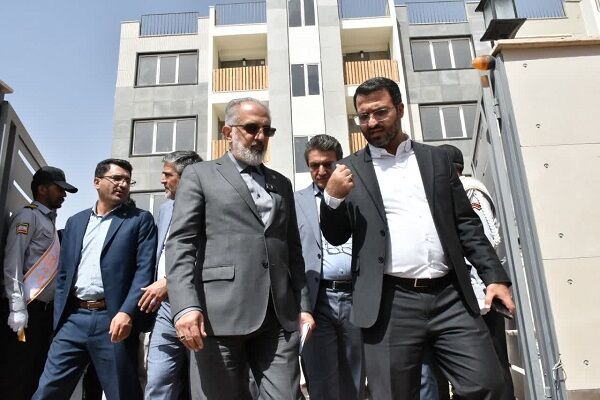بازدید مدیرعامل بانک مسکن کشور از پروژه‌های نهضت ملی مسکن سمنان