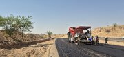 ببینید| تداوم عملیات چهار خطه محور ارتباطی اهواز- مسجدسلیمان (محدوده دو راهی لالی تا روستای بی بی بتولی)