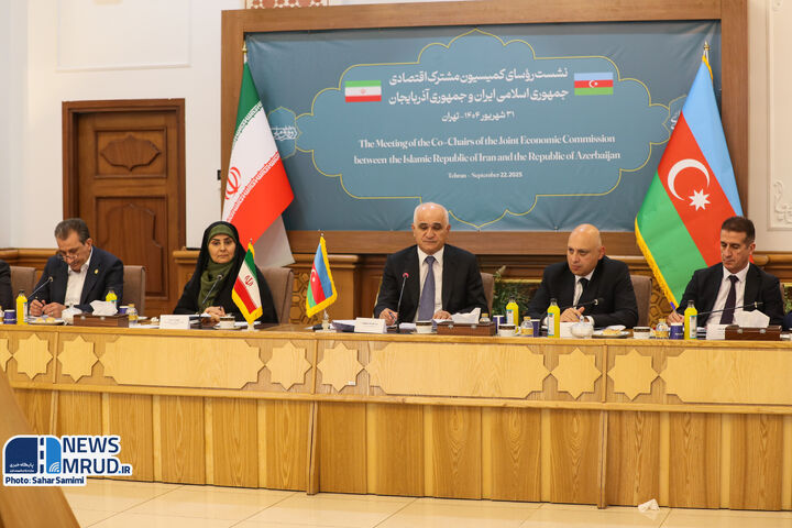 ویدیو| نشست روسای کمیسیون مشترک اقتصادی جمهوری اسلامی ایران و جمهوری آذربایجان