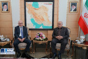 ببینید | استقبال مدیرعامل شرکت ساخت و توسعه زیربناهای حمل‌ونقل کشور از معاون نخست وزیر آذربایجان