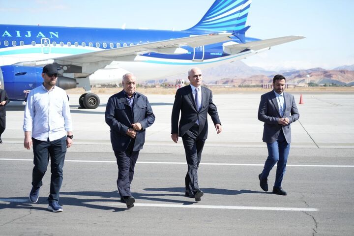 معاون نخست‌وزیر جمهوری آذربایجان وارد تبریز شد