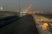 ببینید|ادامه عملیات آسفالت پروژه احداث واریانت محور کیانمهر -ماهدشت