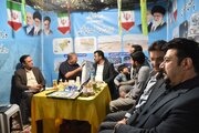 ببینید | ملاقات مردمی مدیرکل راه و شهرسازی سمنان در کنگره سه هزار شهید استان