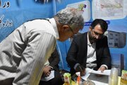 ببینید | ملاقات مردمی مدیرکل راه و شهرسازی سمنان در کنگره سه هزار شهید استان